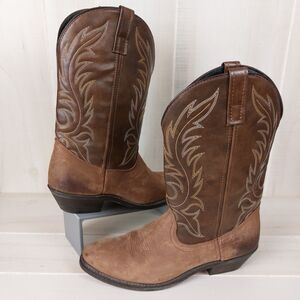 Laredo Kadi Western Boots Women's Size 9.5 Brown Cowgirl Rodeo Style 5742